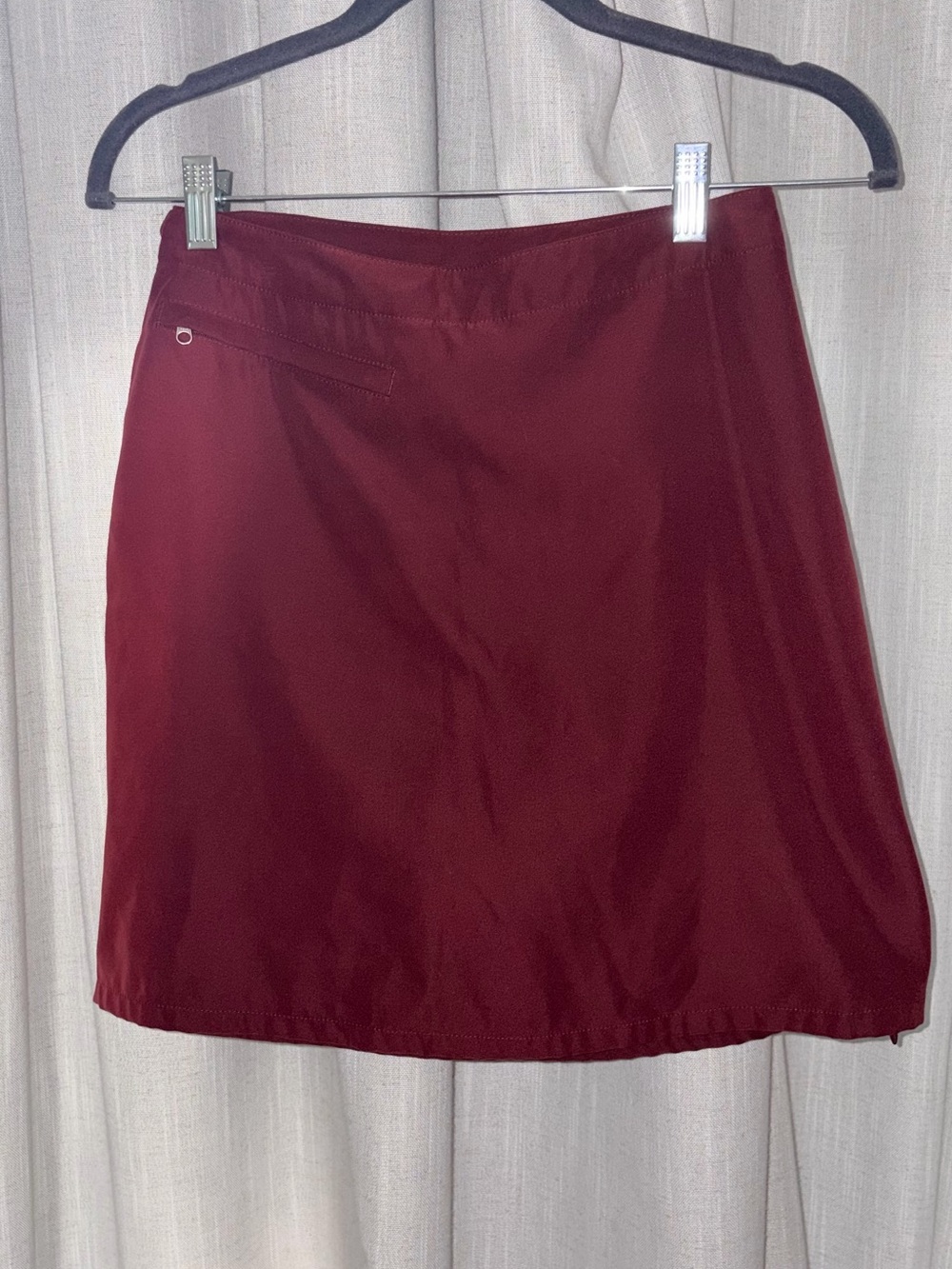 Patagonia Burgundy A-Line Skirt